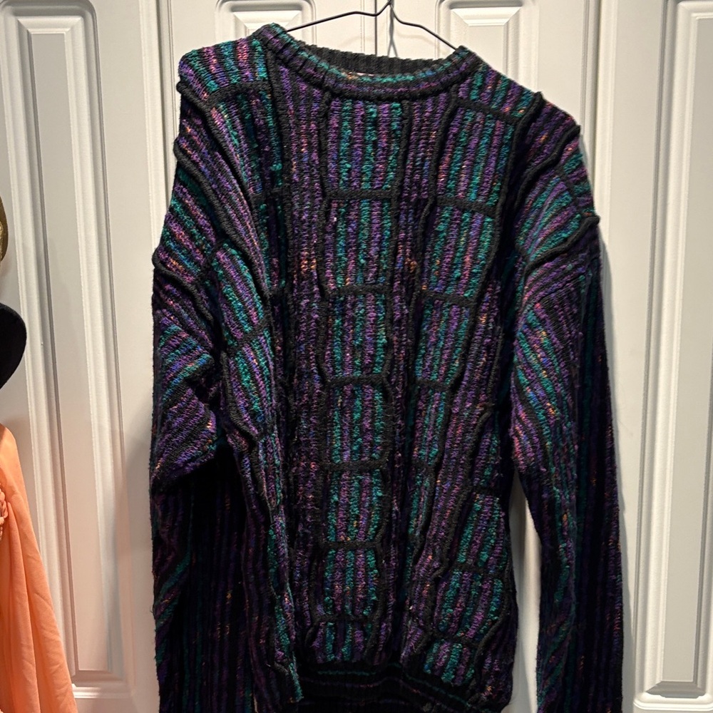 Colorful Knit Women's Sweater